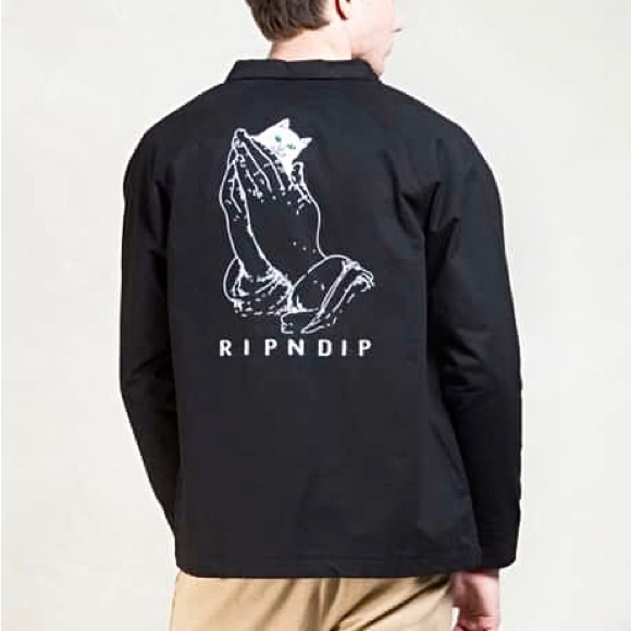 Rip N Dip Lord Nermal Coach Jacket - Picture 6 of 11